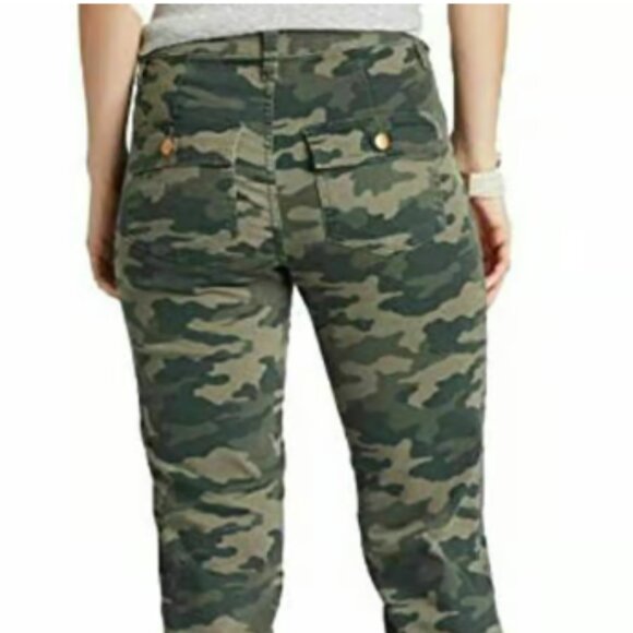 Universal Thread Jeans Camo High-Rise Straight Womens Size 10/30 - Picture 10 of 15